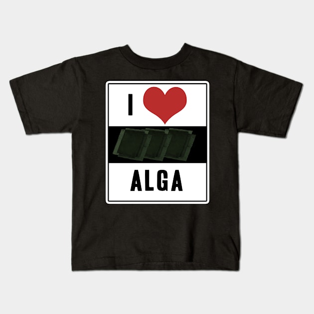 I love algae | Alga tang kelp botany Kids T-Shirt by skaterly